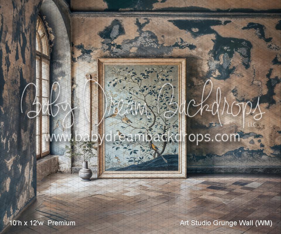 Art Studio Grunge Wall (WM)