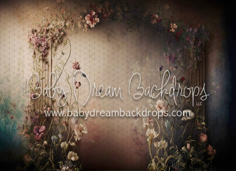 Dainty Autumn Floral Wall (MD)