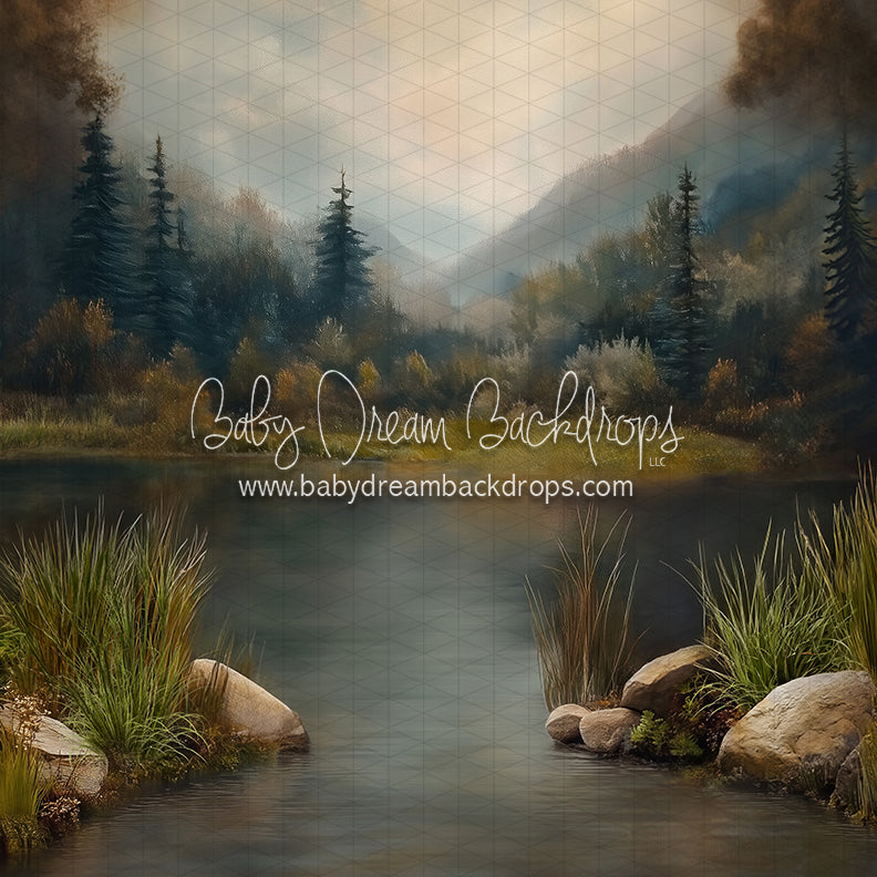 X Drop Dreamscape Pond in the Woods (CC)