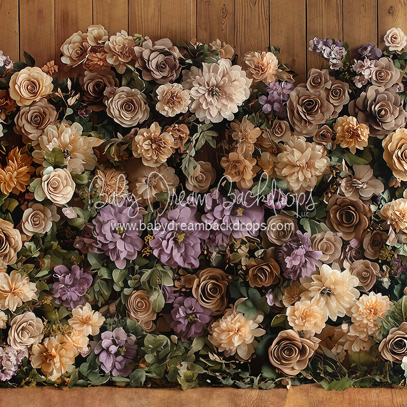 X Drop Everbloom Prairie Floral Wall (CC)