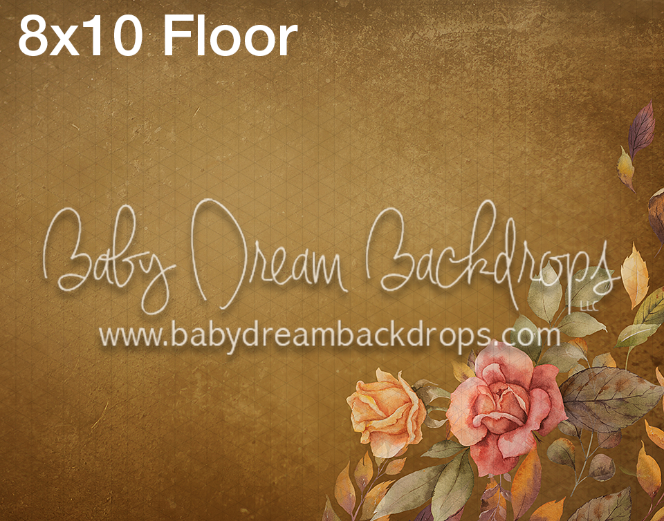 Fall Glory Floor Fabric Drop