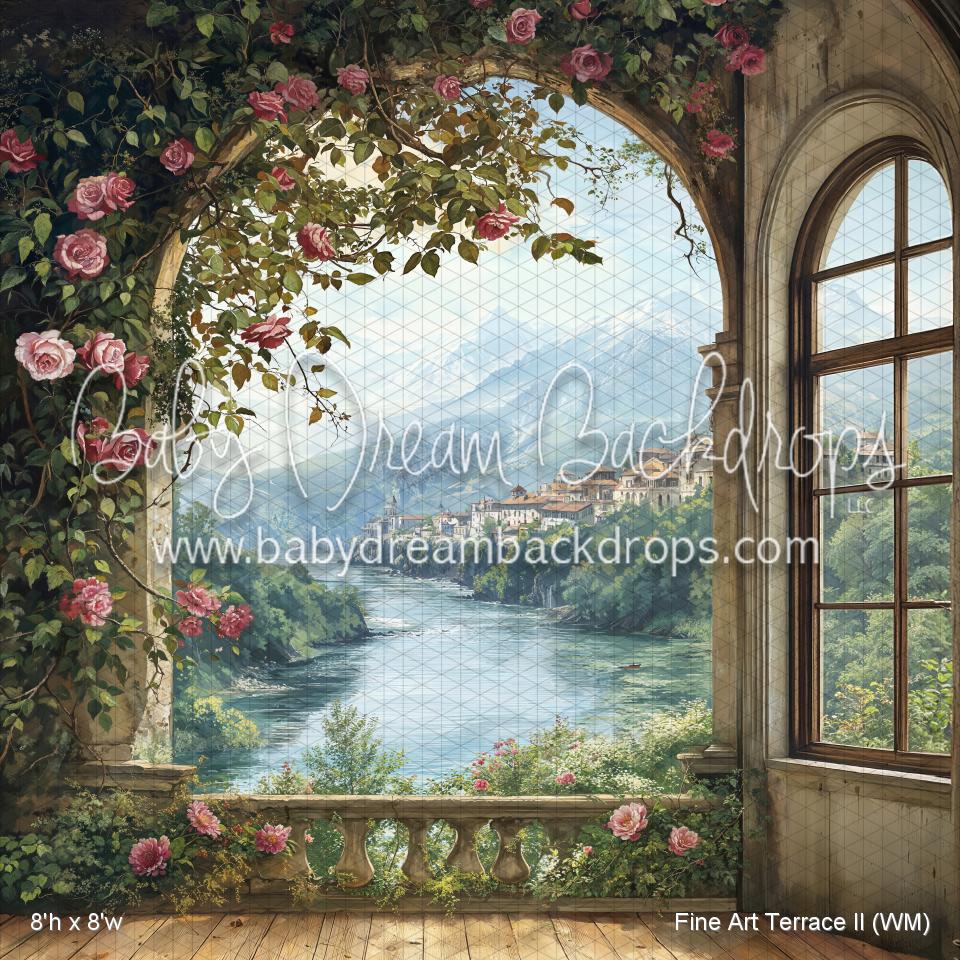 X Drop Fine Art Terrace II (WM)