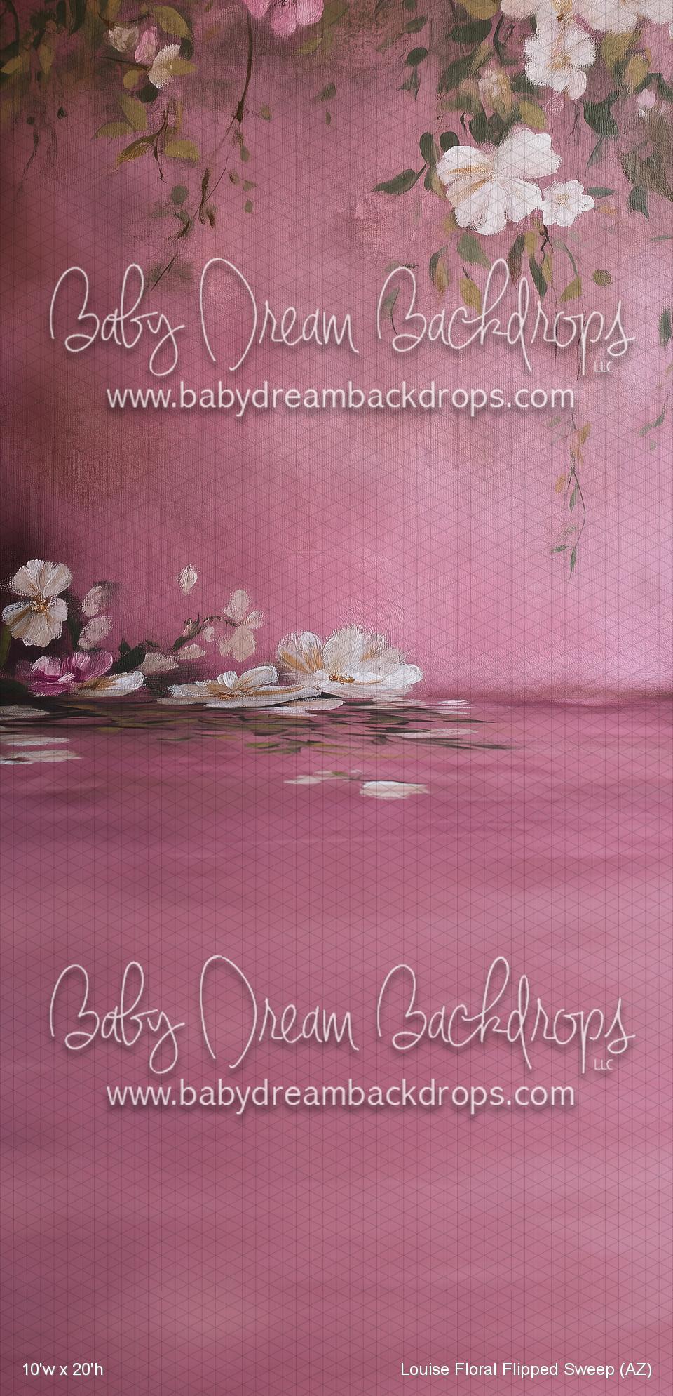 Louise Floral Flipped Sweep (AZ)