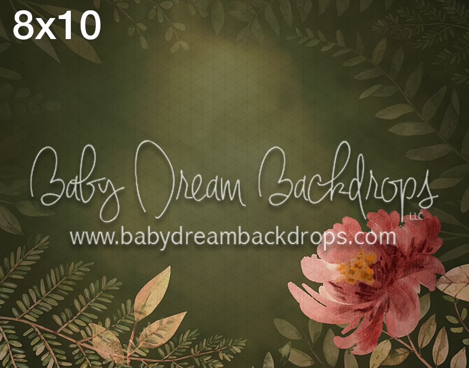 Rainforest Floor Fabric Drop