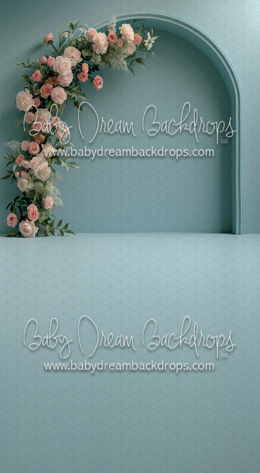 X Drop Robin Floral Arch Right Sweep (MD)