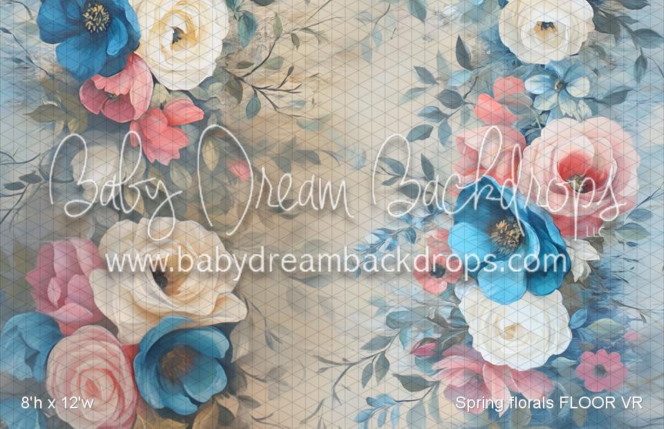 Spring Florals Fabric Floor (VR)