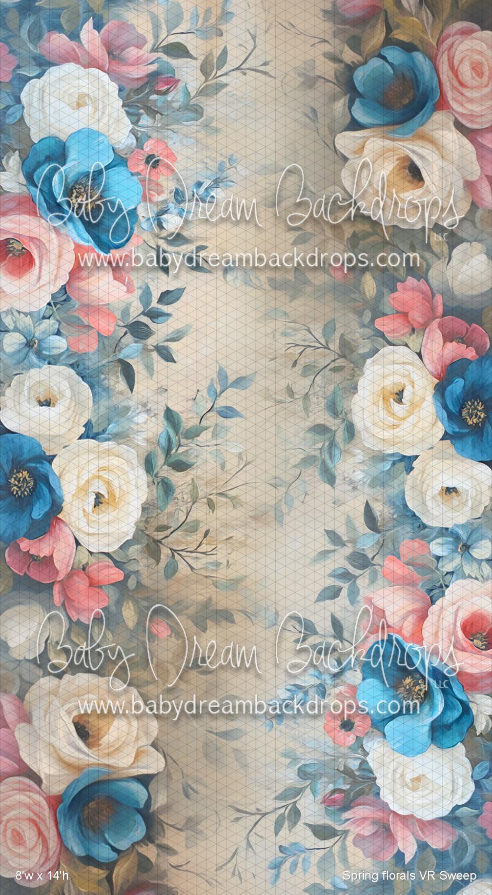 X Drop Spring florals VR Sweep (VR)