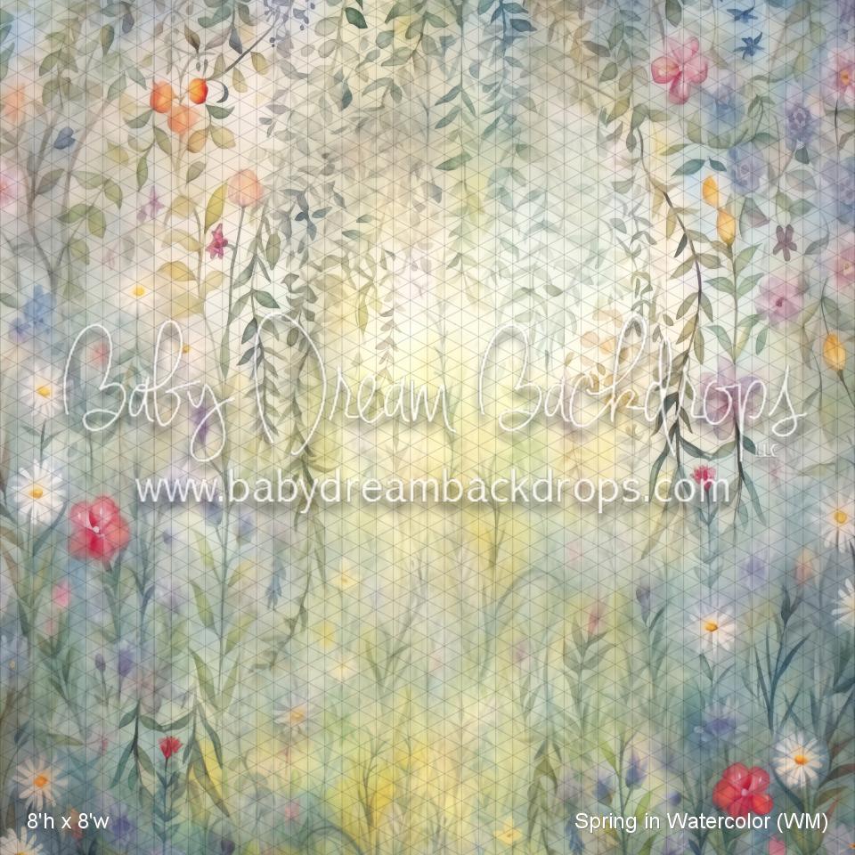 X Drop Spring in Watercolor (WM)