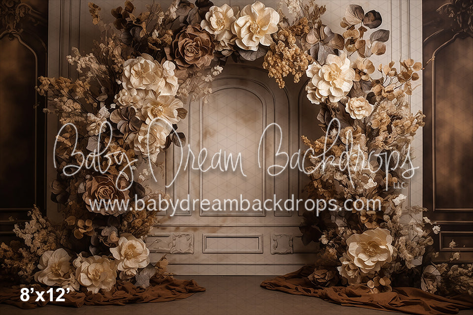 Studio Brown Floral Arch (AZ)