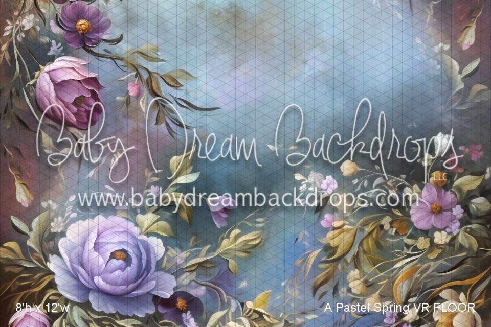 A Pastel Spring Fabric Floor (VR)