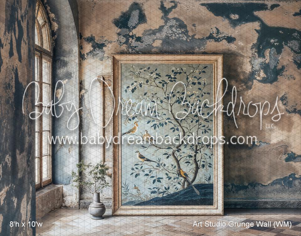 Art Studio Grunge Wall (WM)