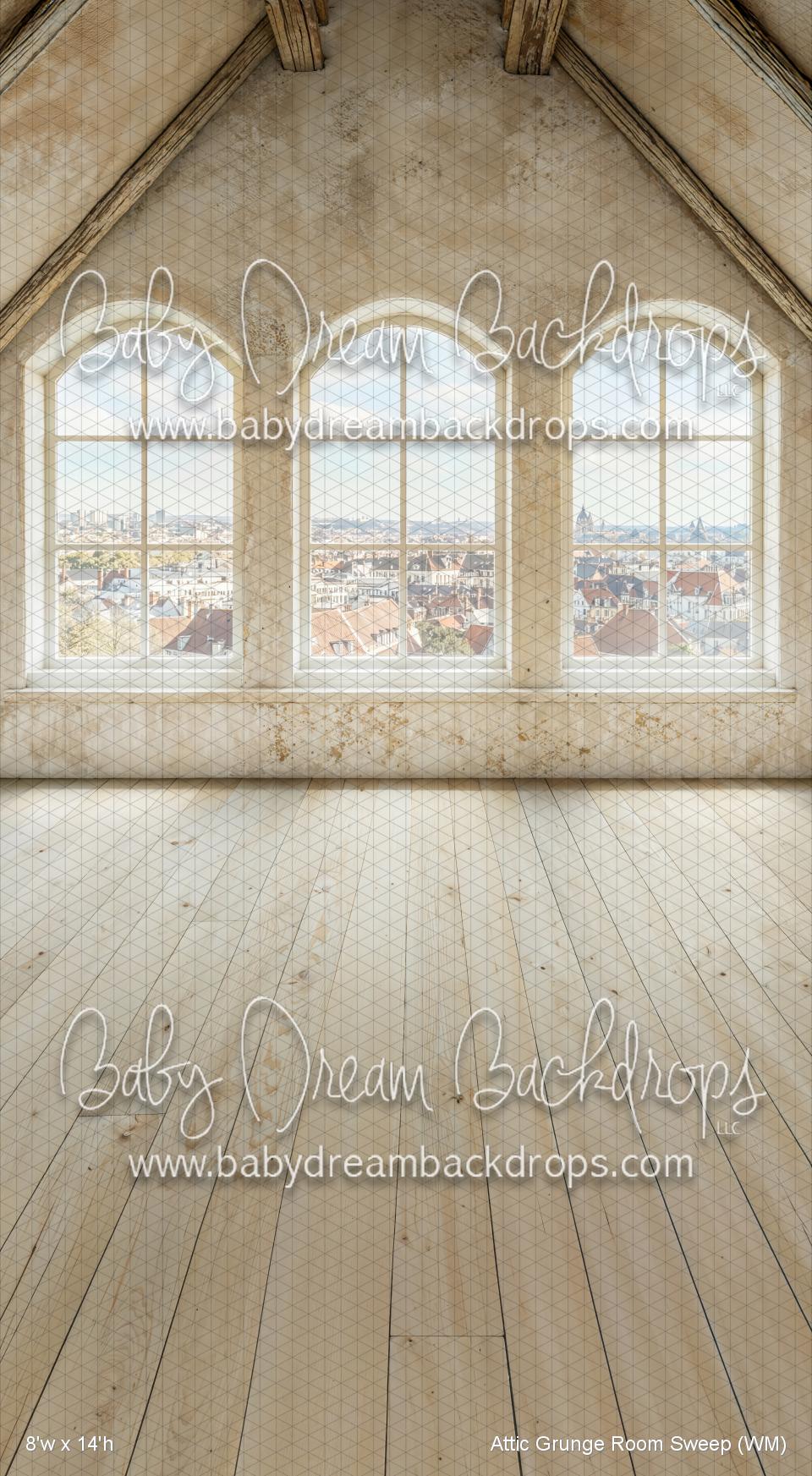 X Drop Attic Grunge Room Sweep (WM)