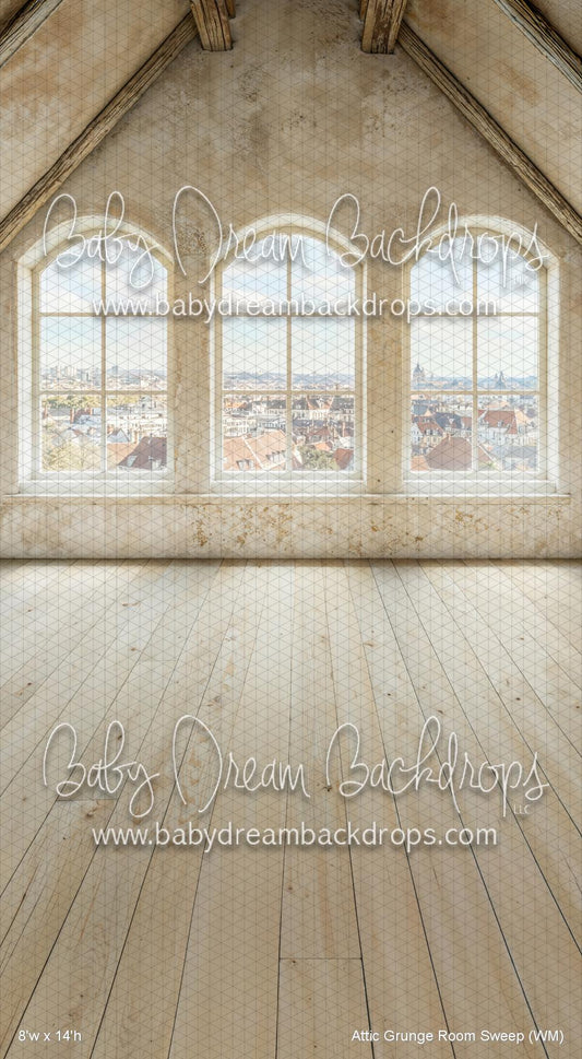 X Drop Attic Grunge Room Sweep (WM)