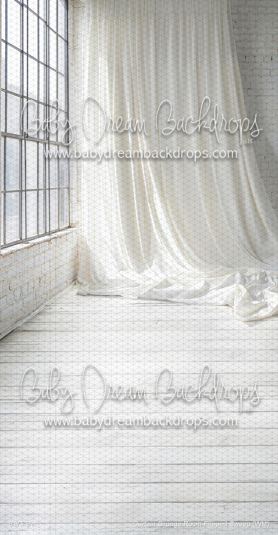 Curtain Grunge Room Flipped Sweep (WM)