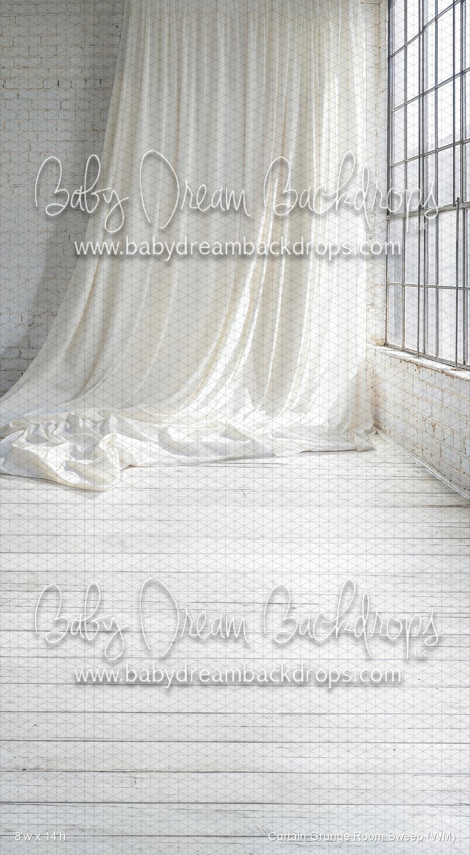X Drop Curtain Grunge Room Sweep (WM)