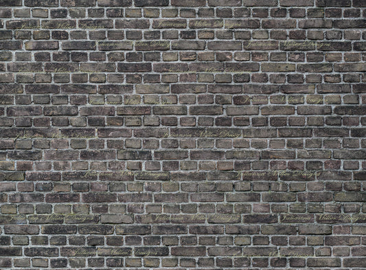 Dreamy Castle Window Brick Floor Fabric Drop