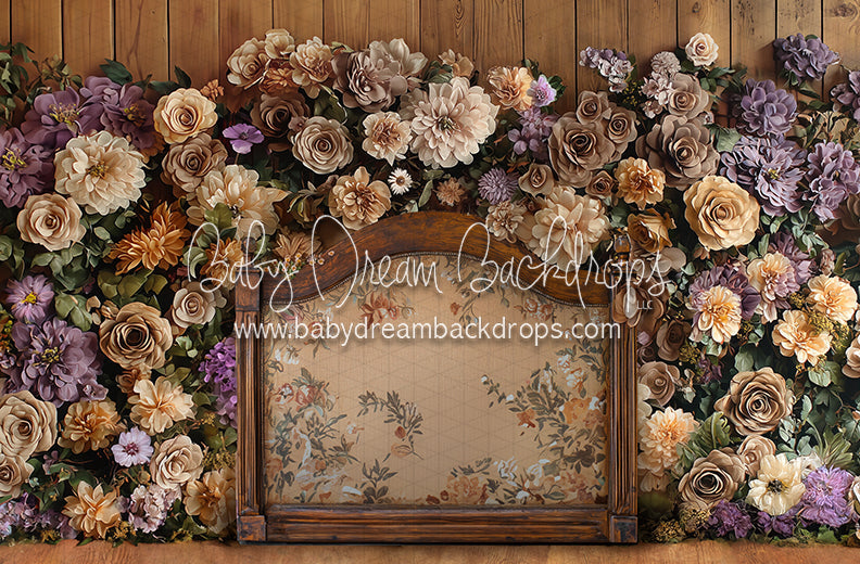 Everbloom Prairie Queen Headboard (CC)