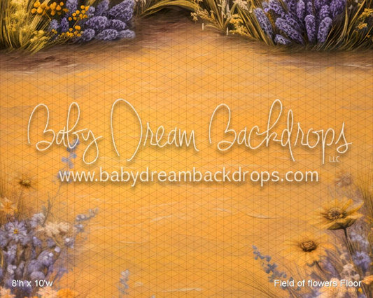 Field of flowers Fabric Floor (VR)
