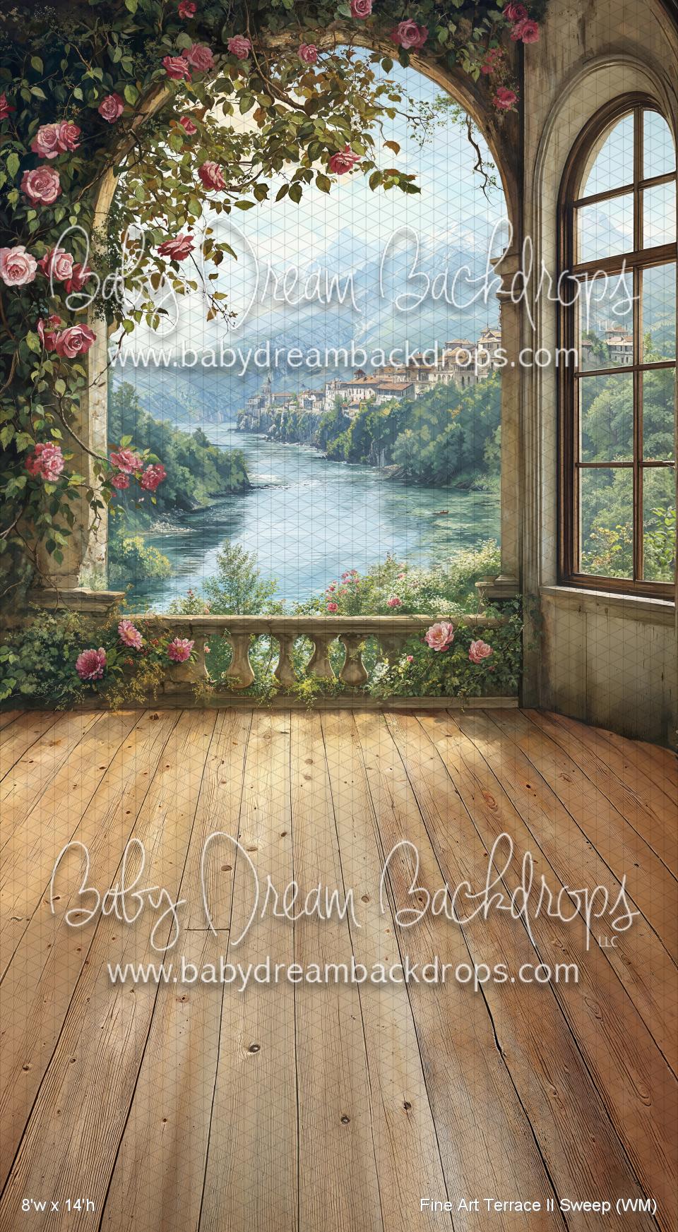 X Drop Fine Art Terrace II Sweep (WM)