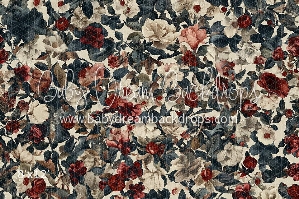 Fine Art Wallpaper Holiday Florals (HL)