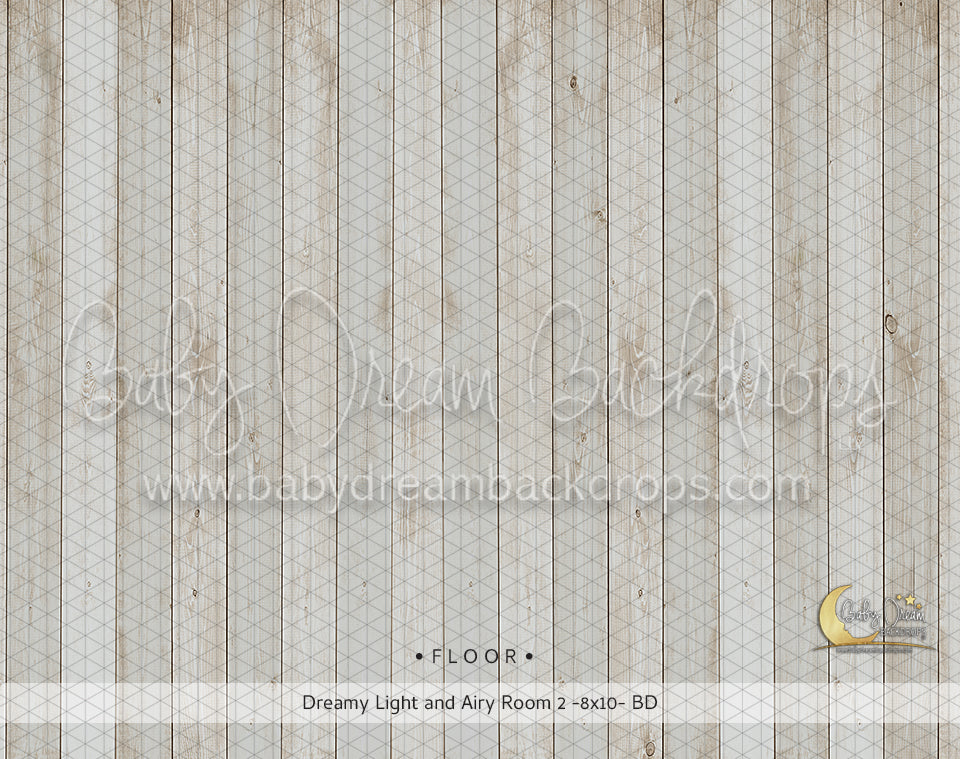 Fabric Floor Dreamy Light and Airy Room 2 (BD)