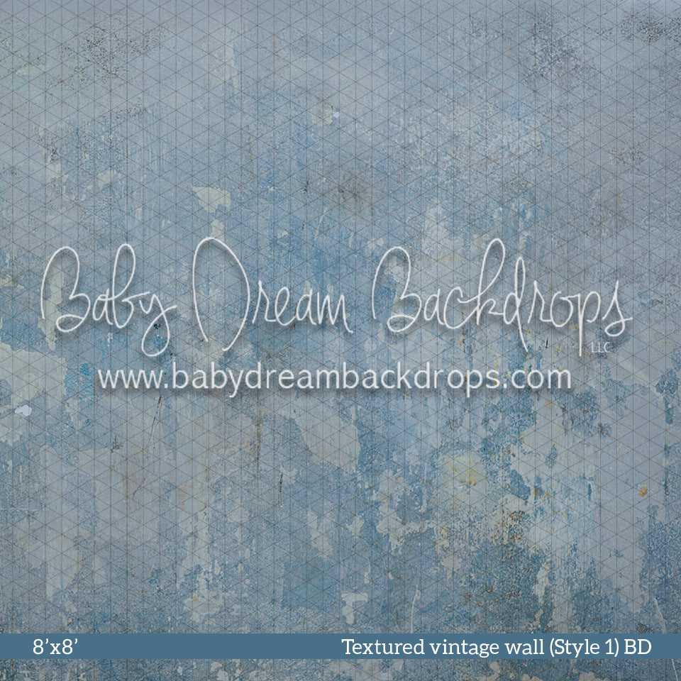 Floor textured vintage wall (Style 1) (BD)