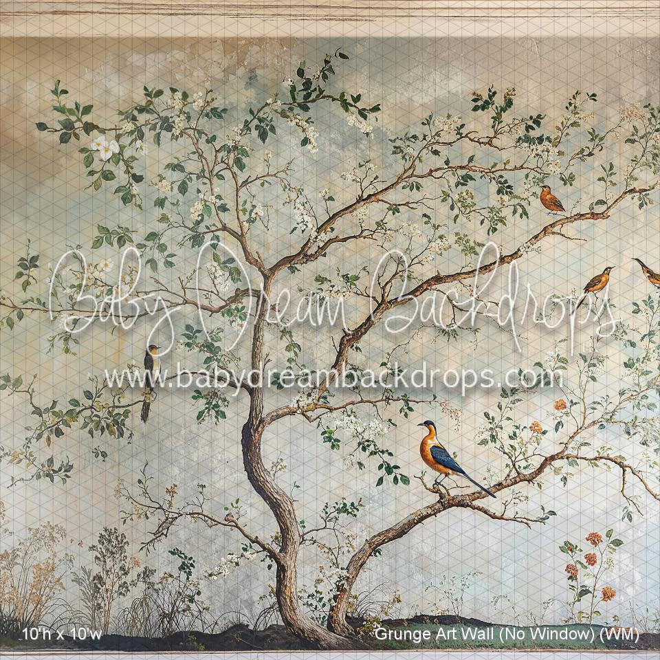 Grunge Art Wall (No Window) (WM)