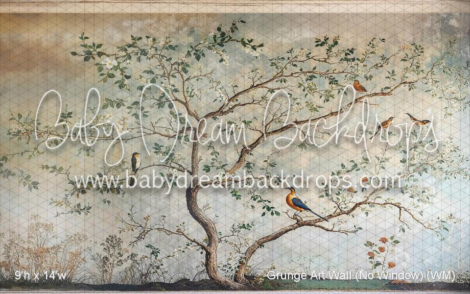 Grunge Art Wall (No Window) (WM)