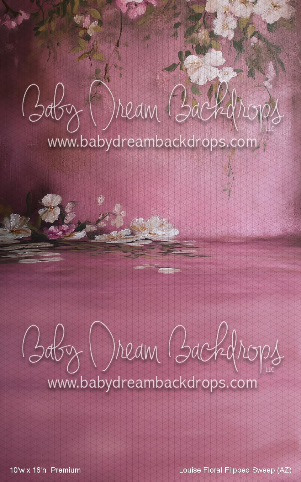 Louise Floral Flipped Sweep (AZ)