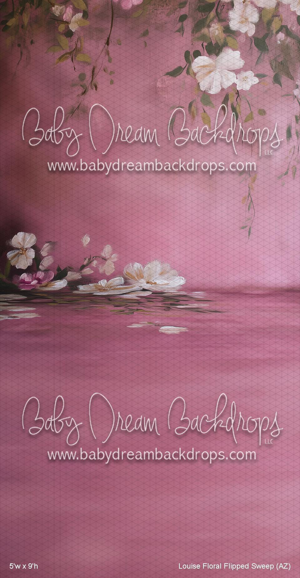 Louise Floral Flipped Sweep (AZ)