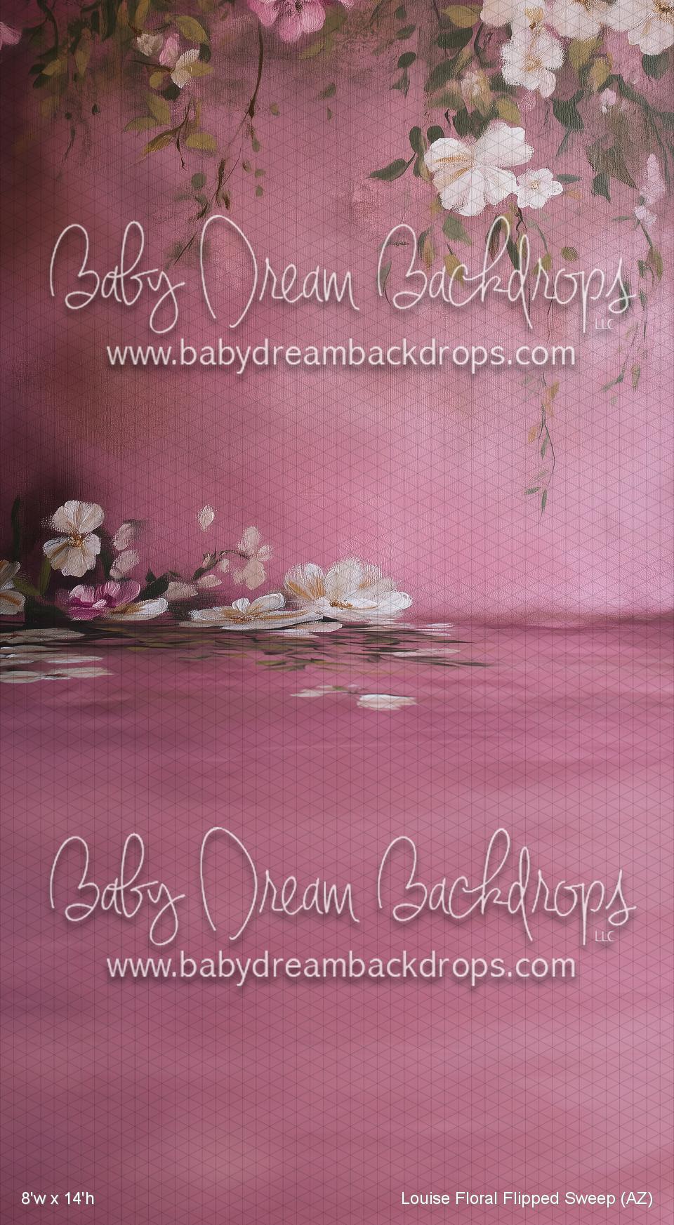 Louise Floral Flipped Sweep (AZ)