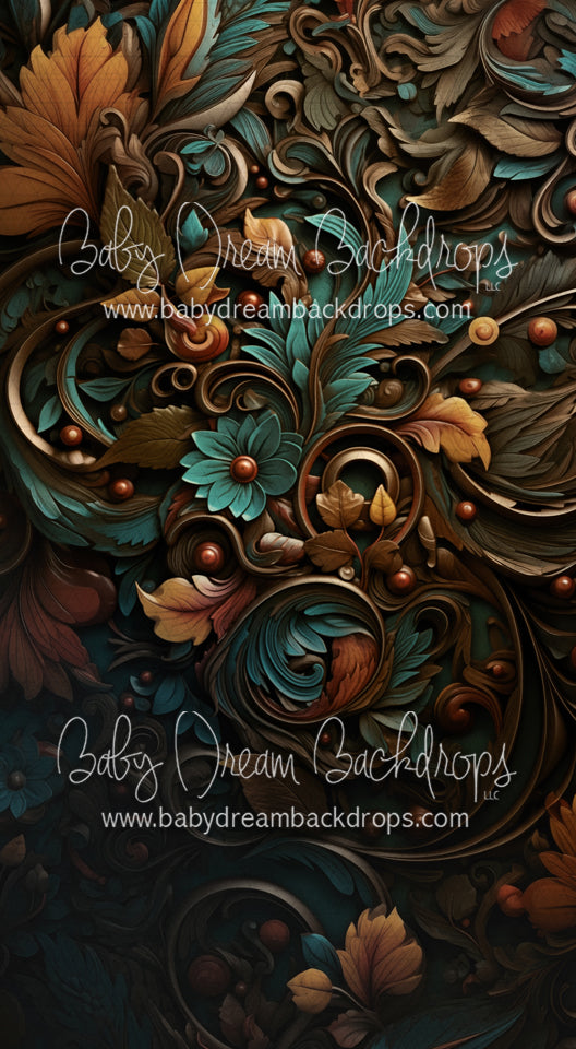 Orange Teal Dream Sweep (RL)