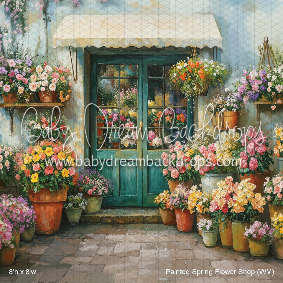 Painted Spring Flower Shop (WM)