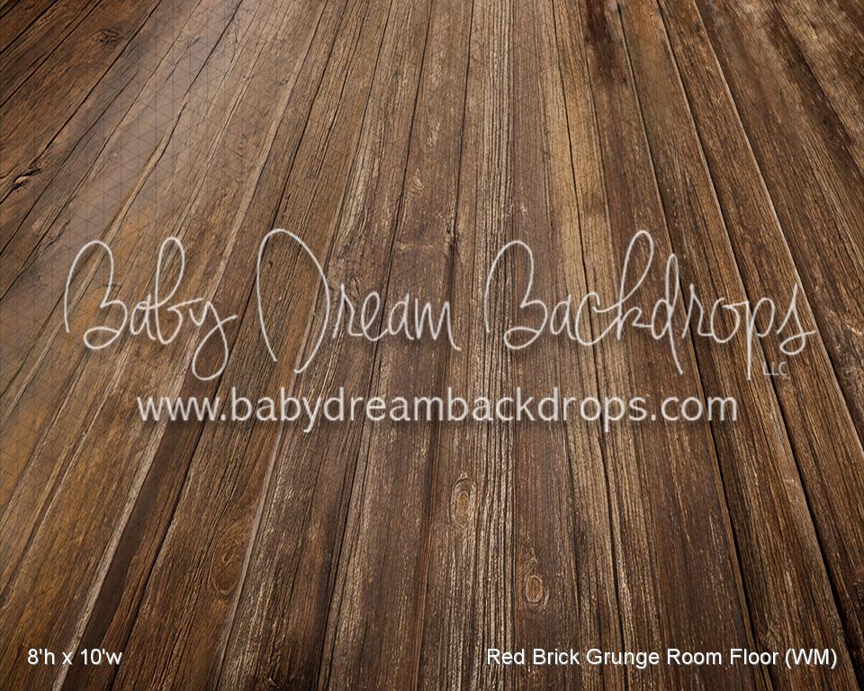 Red Brick Grunge Room Floor (WM)