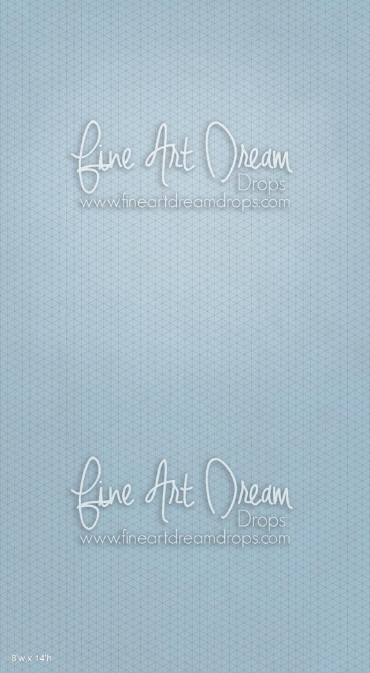 X Drop SWEEPS Simplicity Blues Twin Bed (WM)