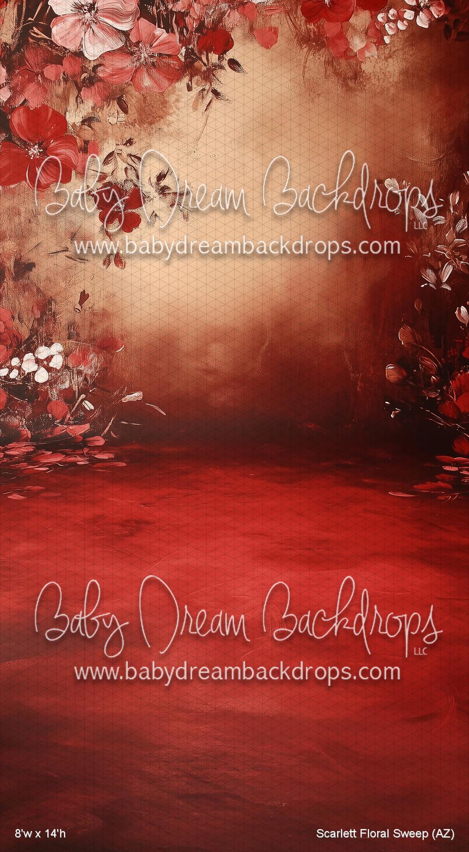 X Drop Scarlett Floral Sweep (AZ)