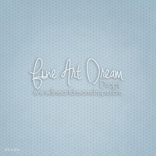 X Drop Simplicity Blues Twin Bed (WM)