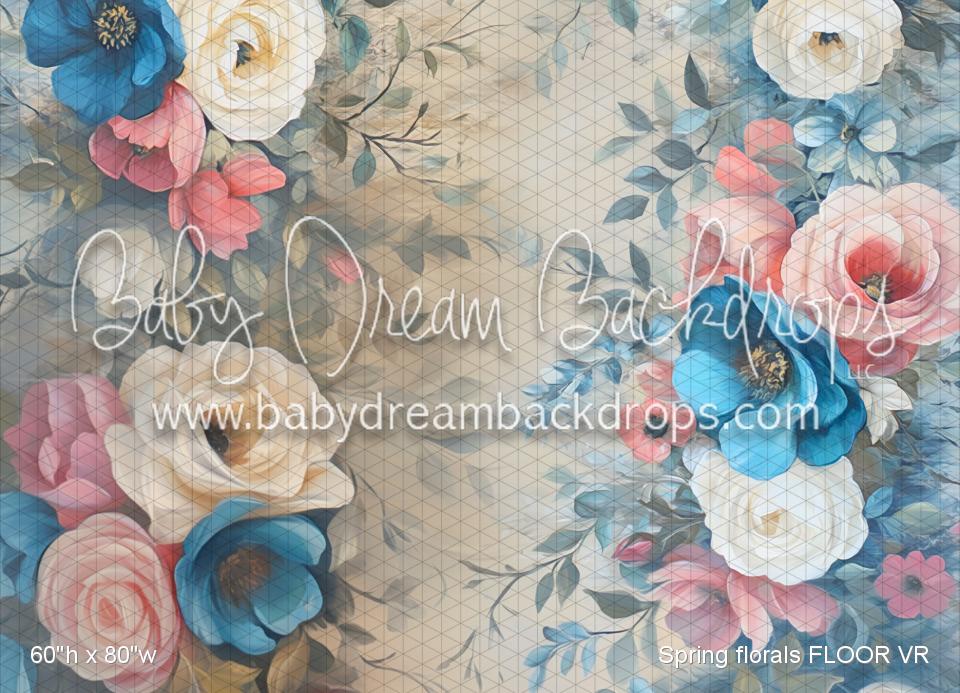Spring Florals Fabric Floor (VR)