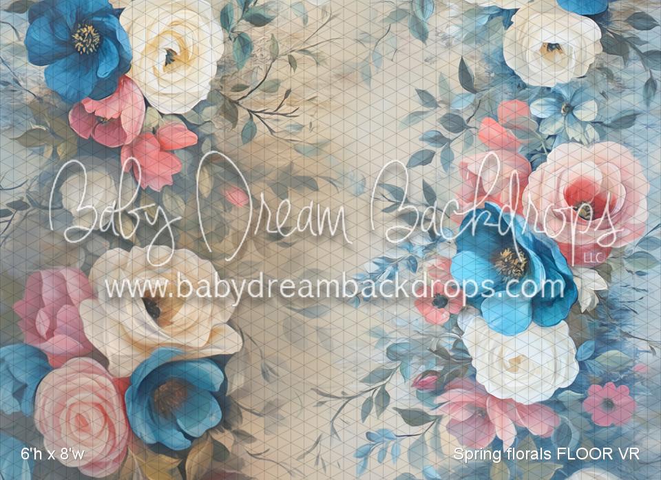 Spring Florals Fabric Floor (VR)