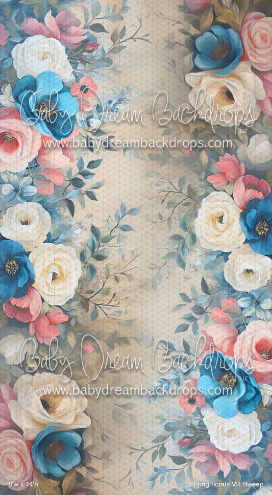 X Drop Spring florals VR Sweep (VR)