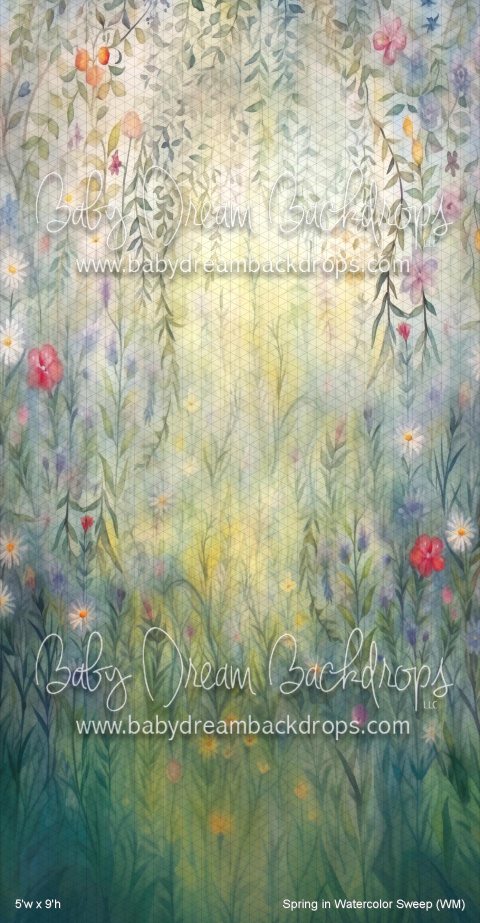 Spring in Watercolor Sweep (WM)