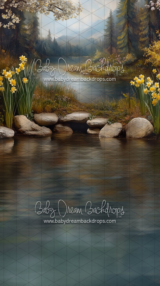 X Drop Sweeps Dreamscape Daffodil Pond (CC)