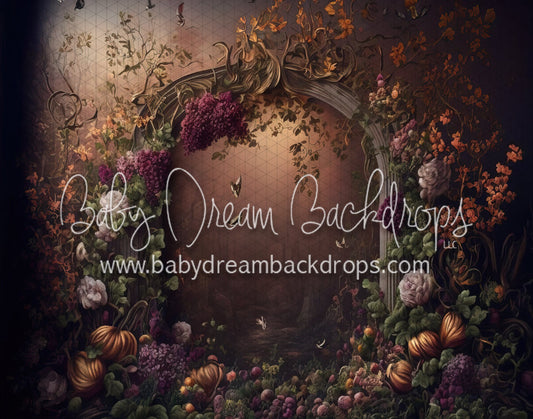 Whispy Autumn Arch Wall (MD)