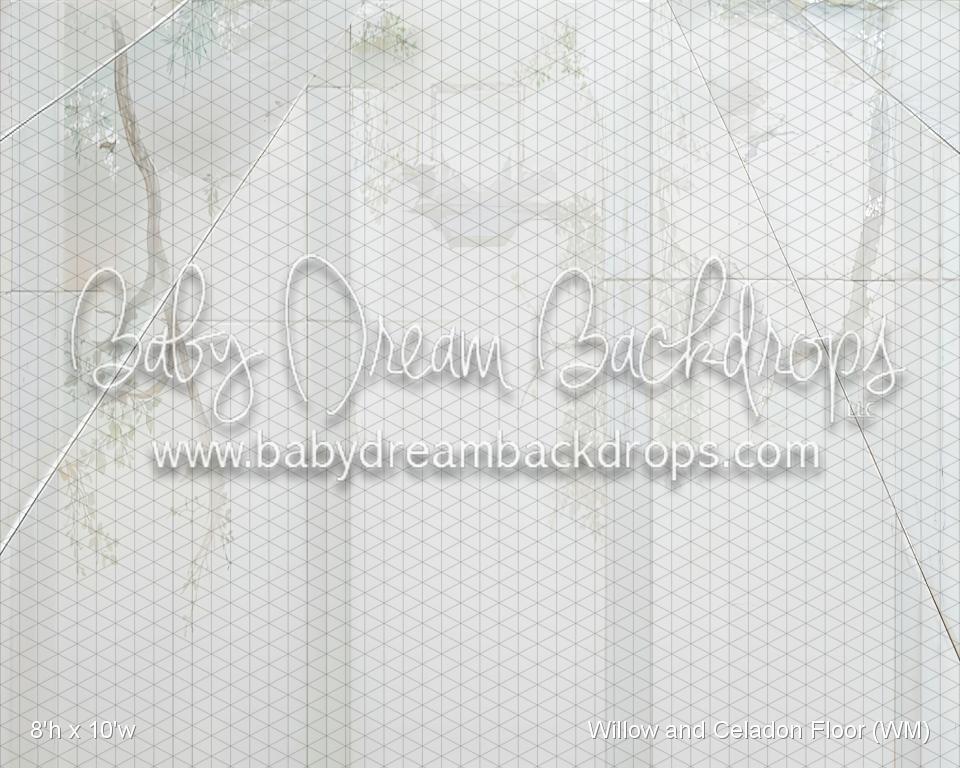 Willow and Celadon Fabric Floor (WM)