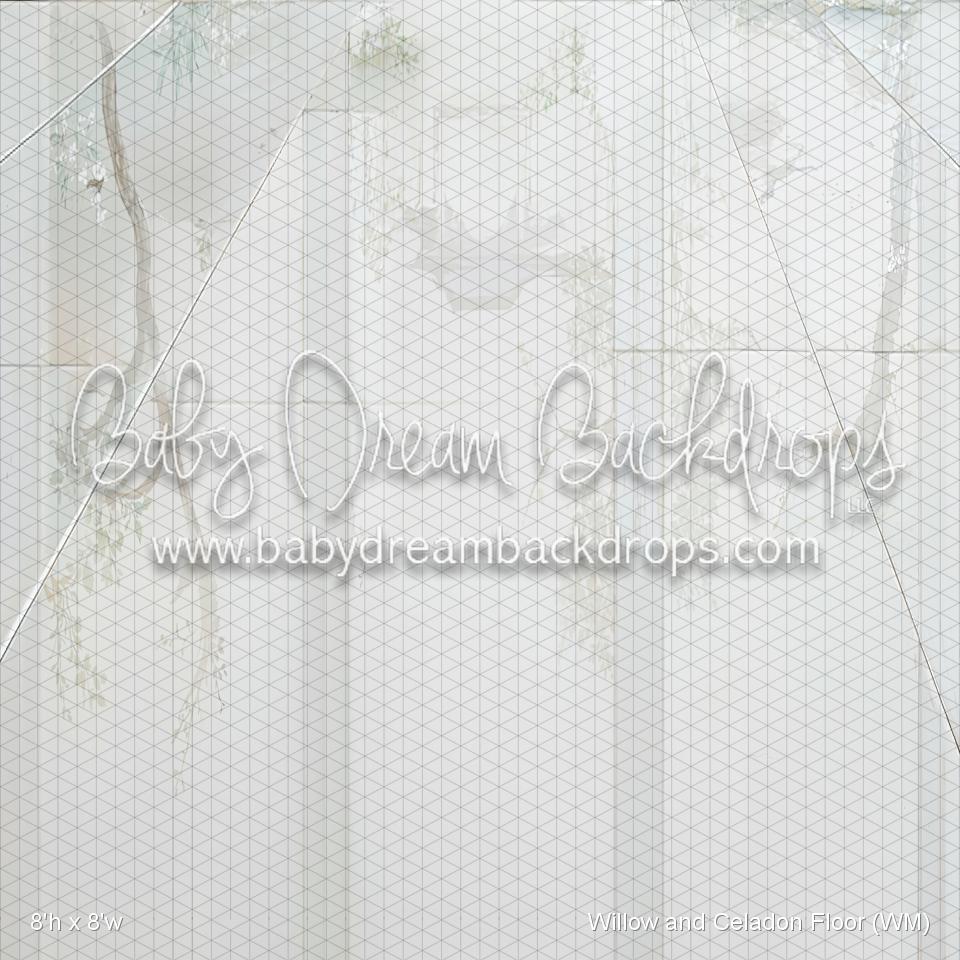 Willow and Celadon Fabric Floor (WM)