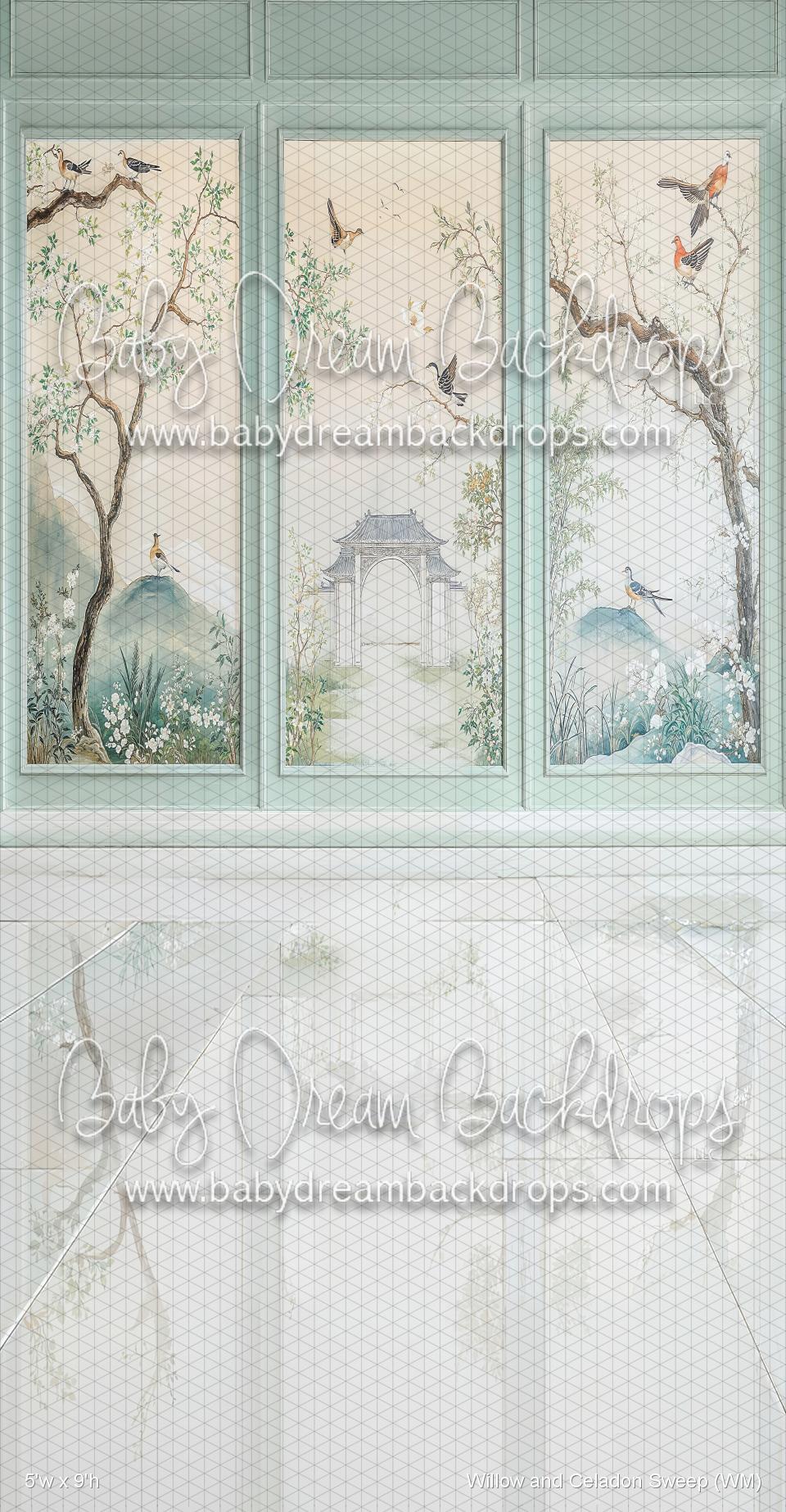 Willow and Celadon Sweep (WM)