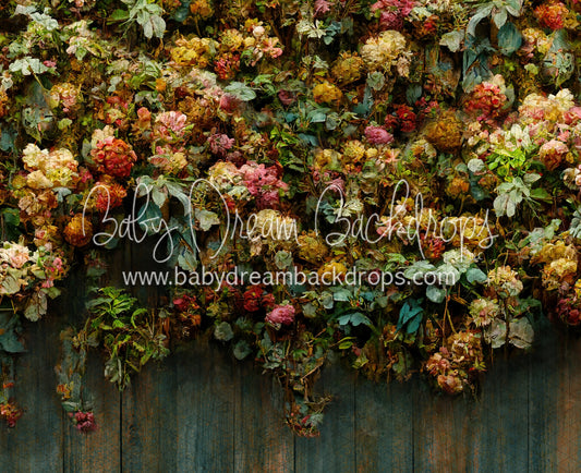 Rustic Wall of Blooms (LL)