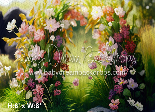 Summer Sunshine Flower Arch (MD)